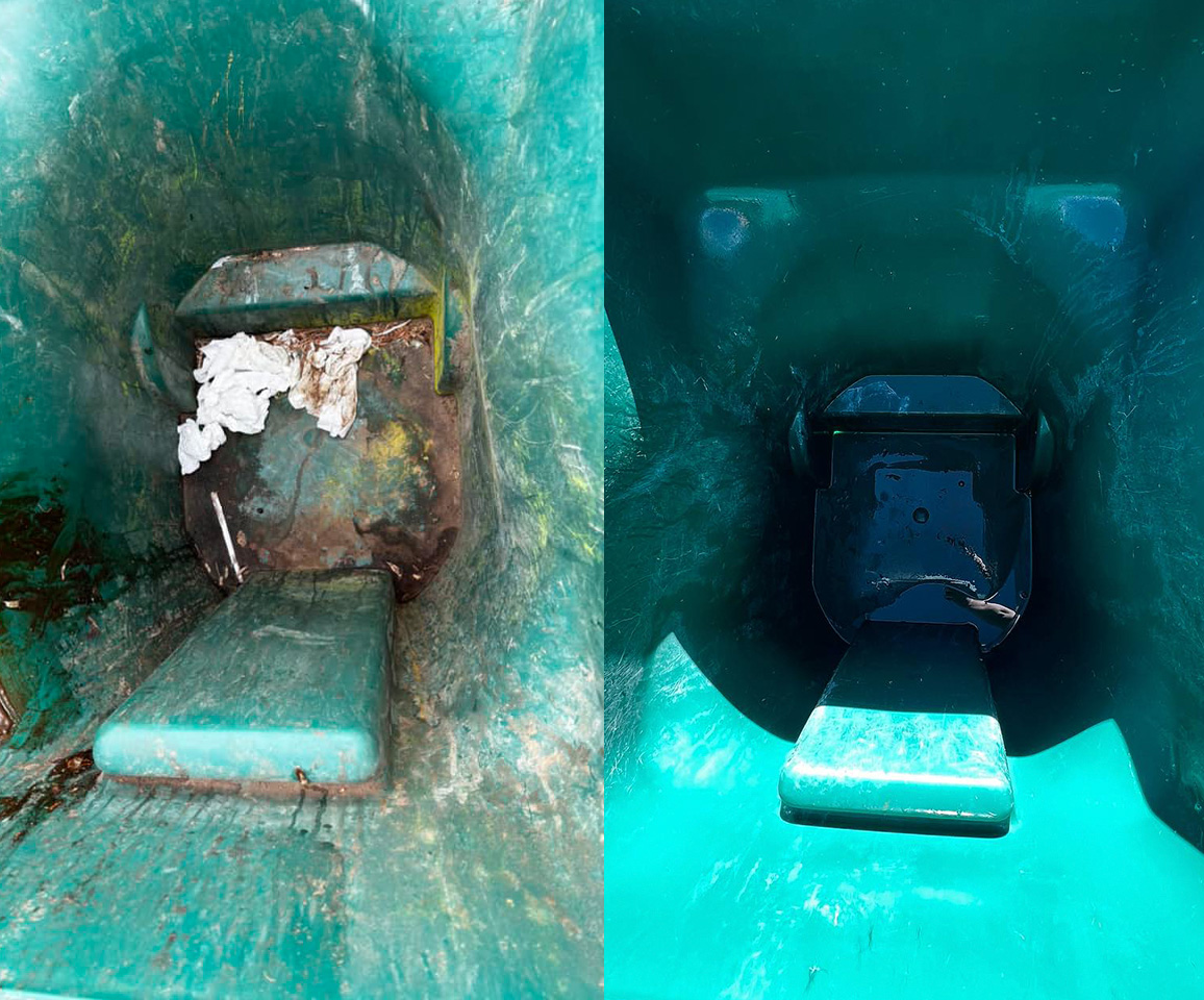 Residential Trash Bin Cleaning